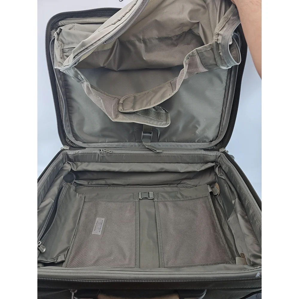 Briggs & Riley Olive Green Carry-on Suitcase